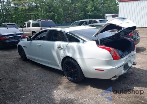 2014 Jaguar Xj Xjr Lwb из США, поврежденный, VIN SAJWA2EK8EMV67443